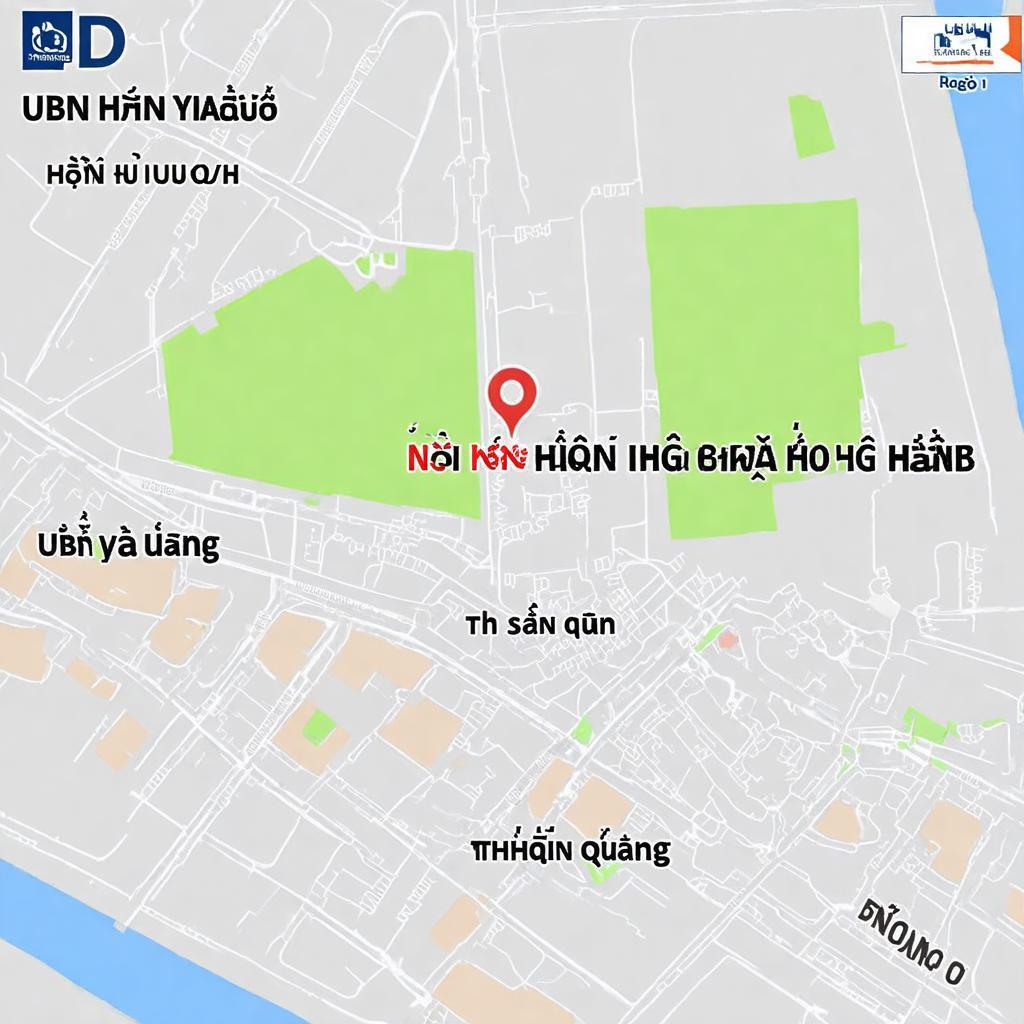 Bản đồ vị trí chính xác của UBND Phường Ngã Tư Sở tại khu vực Đống Đa Hà Nội